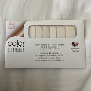 Color street nails Clear as day